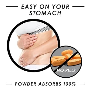 No upset stomach
