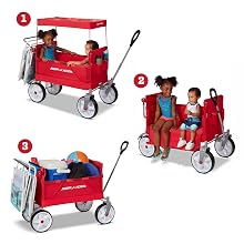 radio flyer beach wagon