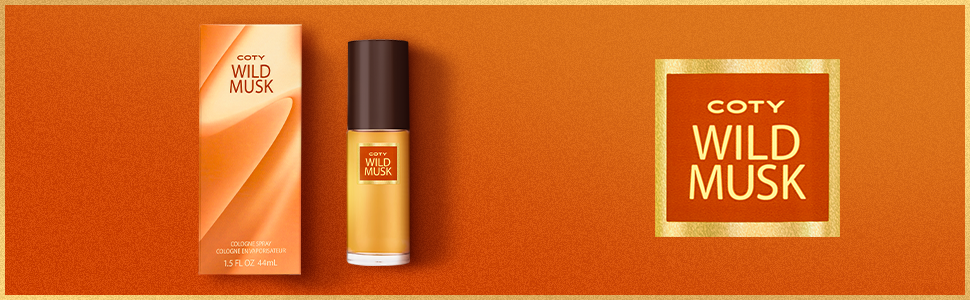 Coty Wild Musk Cologne Spray