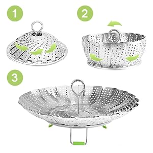Adjustable Steamer Basket