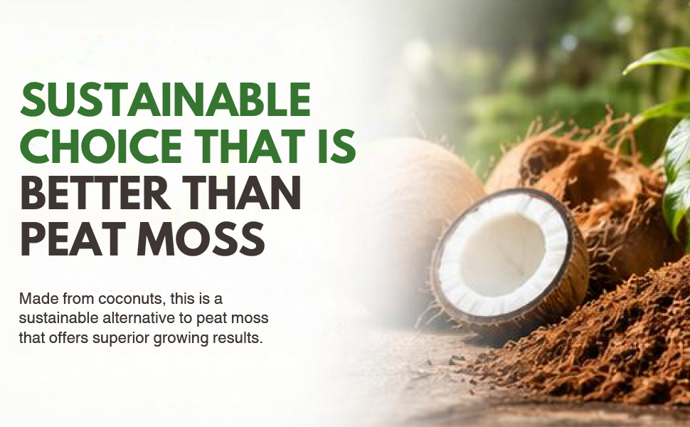 Sustainable Choice that is better than Peat Moss