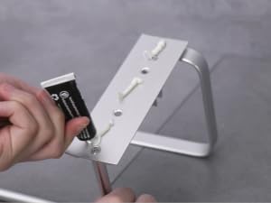 adhesive mounting