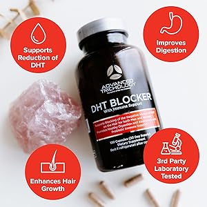 DHT Blocker with Immune Support for Thinning Hair