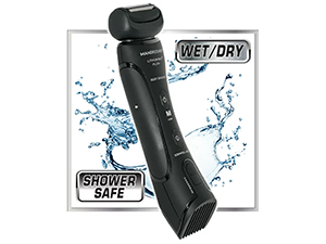 wet/dry shower safe