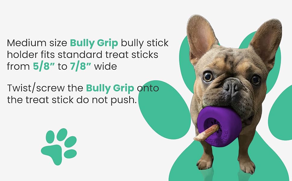 bully stick holder for dogs small medium dogs bully grip