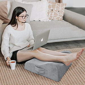 leg elevating pillow