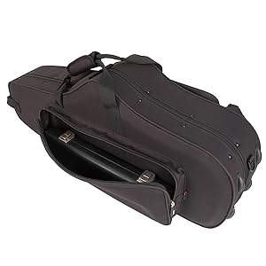 front pocket of mx305ct with flute case inside