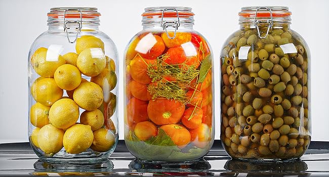 Do you often feel messy at home? These hinged jars are great for organizing and decorating anywhere