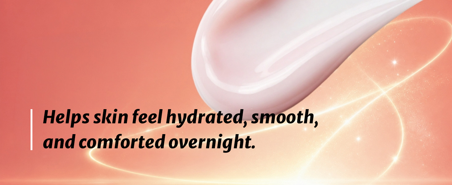 Helps skin feel hydrated smooth
