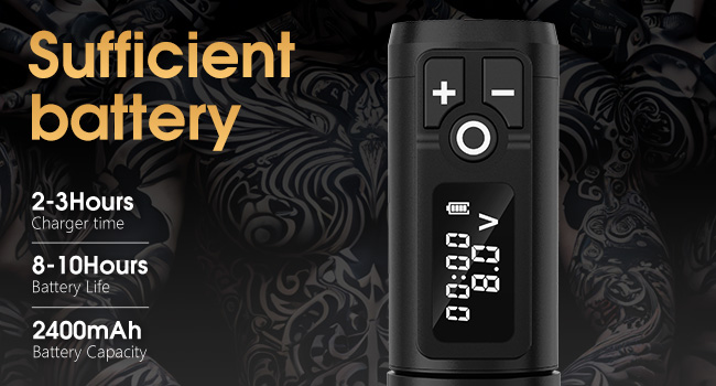 Ambition Rotary 2400mAh Battery Pen