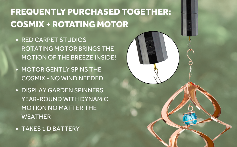rotating motors are frequently purchased with cosmix