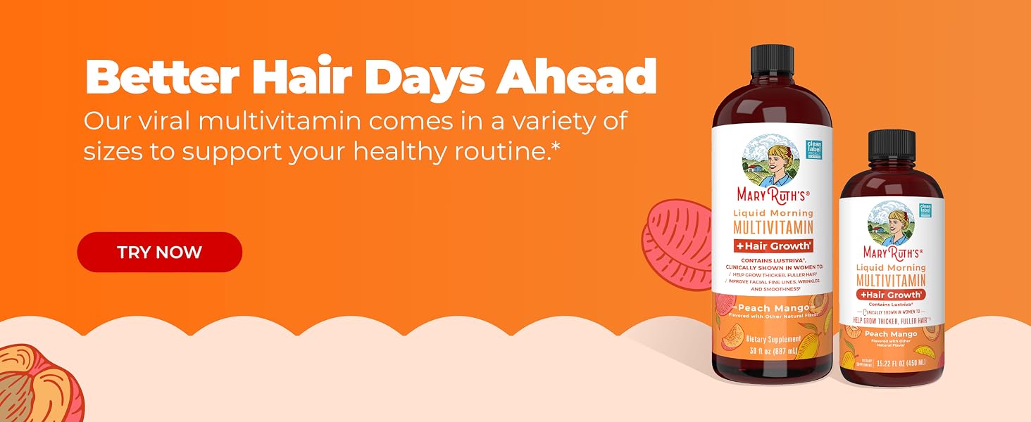 Pair it with MaryRuth&amp;#39;s Morning Multi Hair Growth