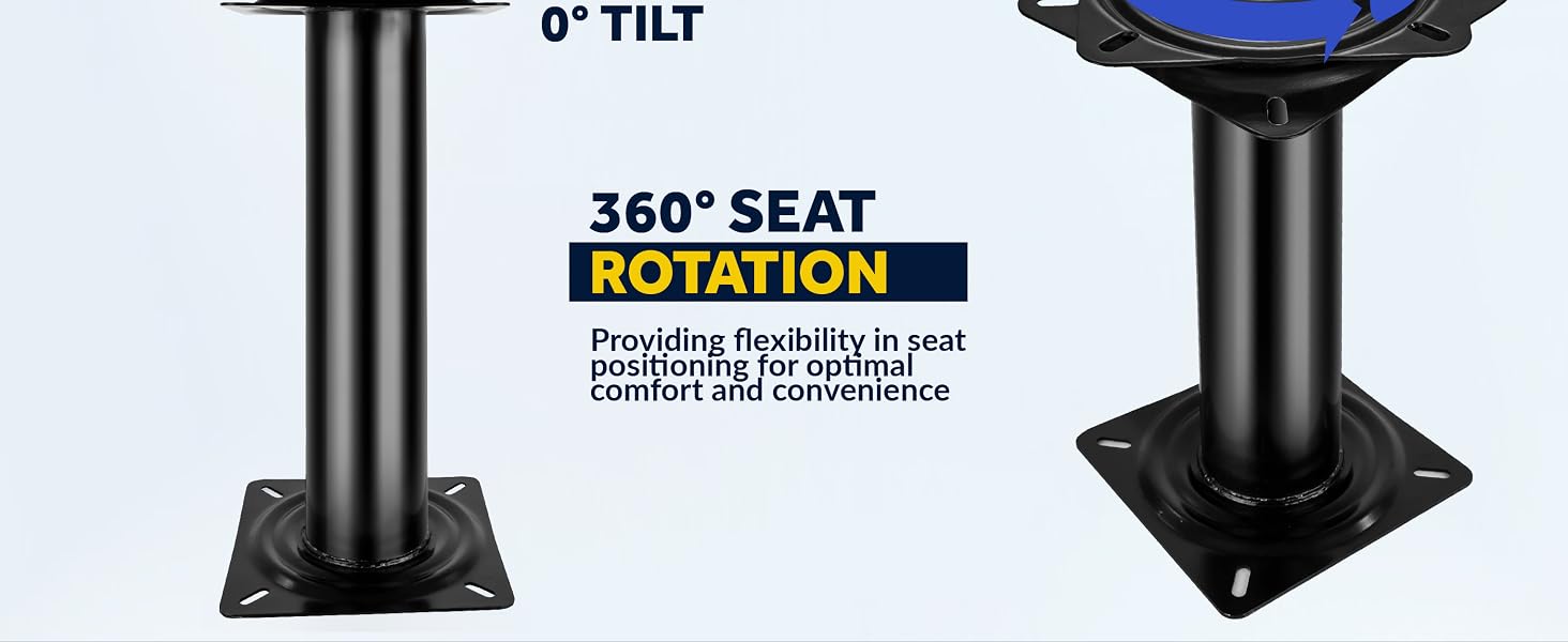 boat seat pedestals