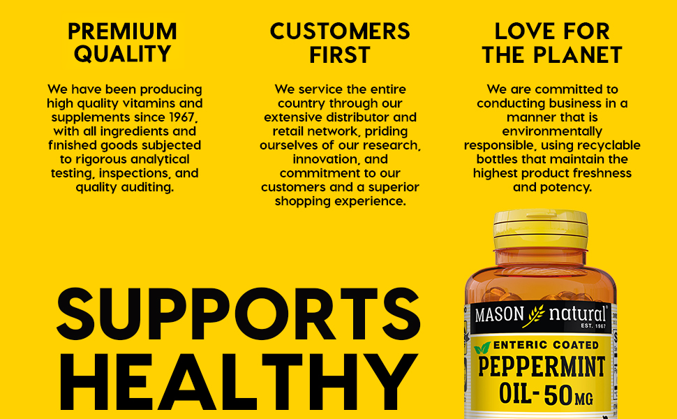Mason Natural Peppermint Oil