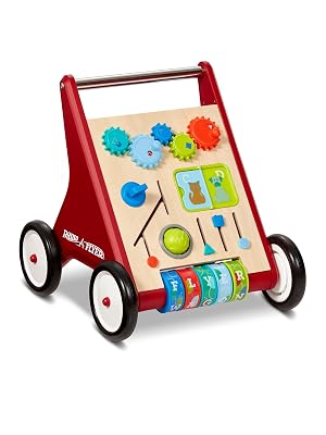 radio flyer push and play toddler baby walker