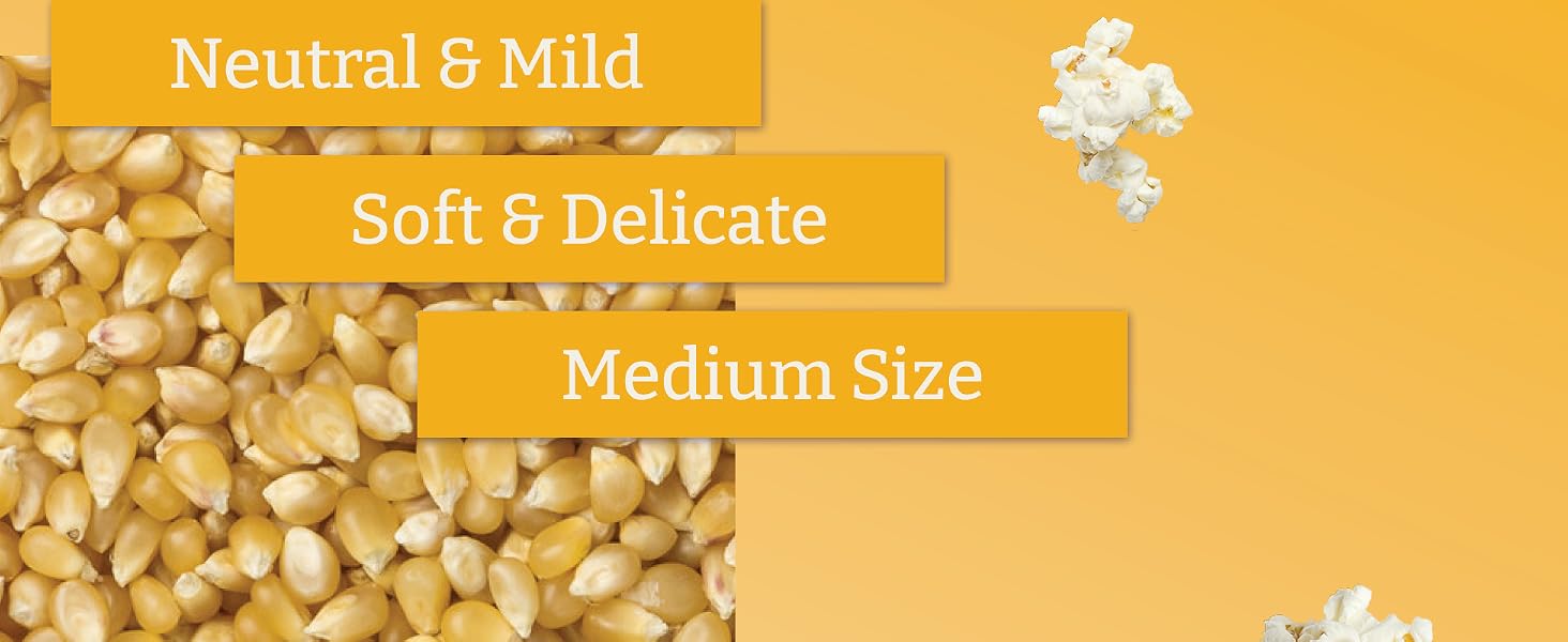 Flavor: Neutral &amp;amp; Mild, Size Medium, Texture: Soft &amp;amp; Delicate