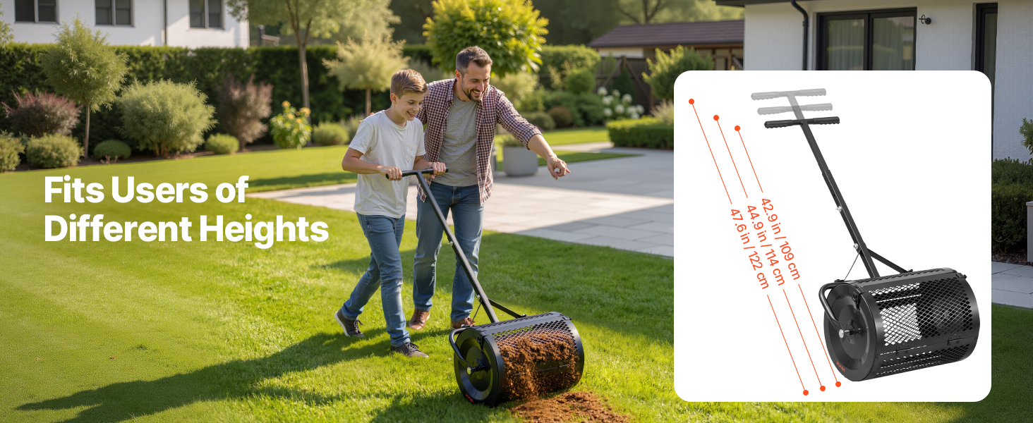 compost &amp;amp; peat moss spreader