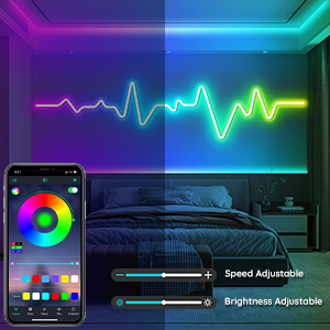 neon color chaning