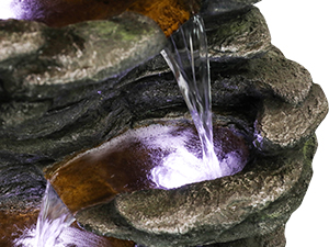 outdoor water fountain
