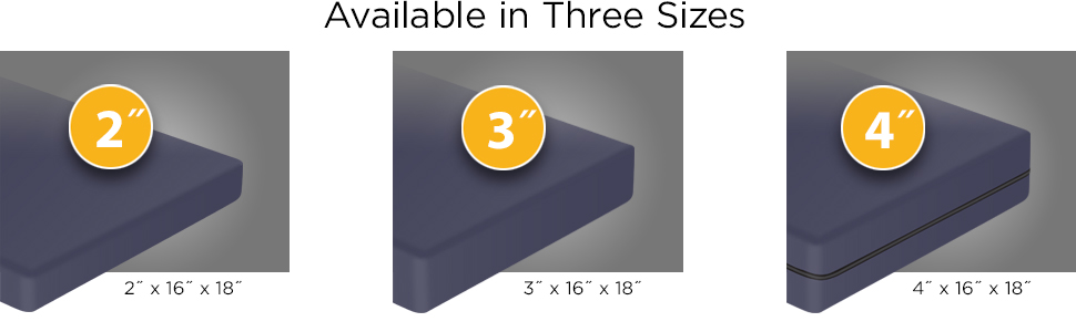 Available in Three Sizes