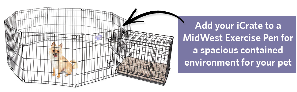 Crate and pen