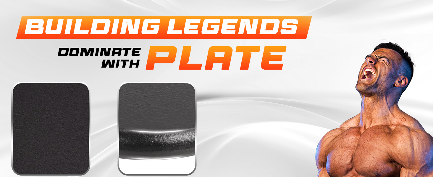 1 inch weight plate for standard barbell, weight plates are a versatile option for all workout