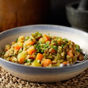 Vegan stew with Barley Flour