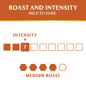 Roastesso Caramel Natural Flavor Espresso capsules medium roast mild intensity pods for Nespresso