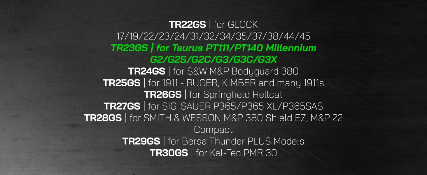 ArmaLaser model compatability