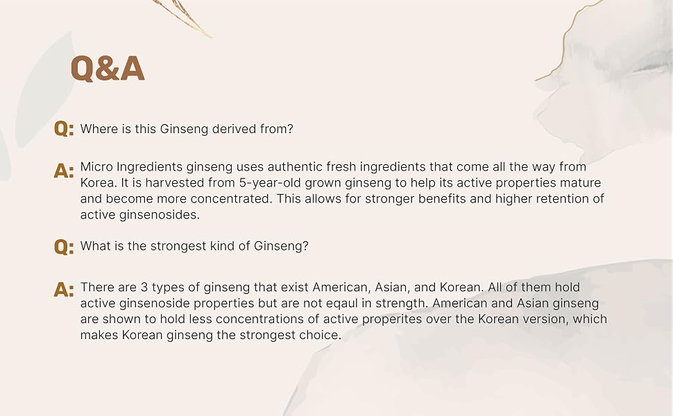 Ginseng