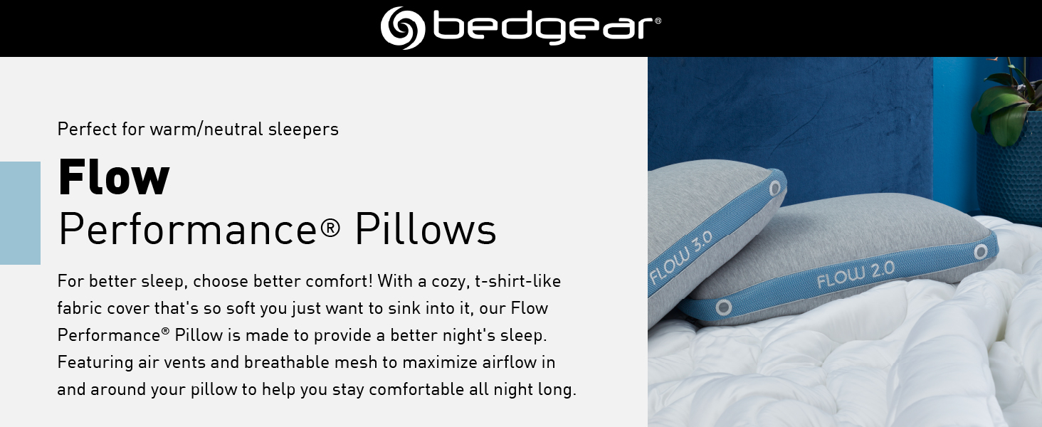 BEDGEAR Flow Performance Pillows