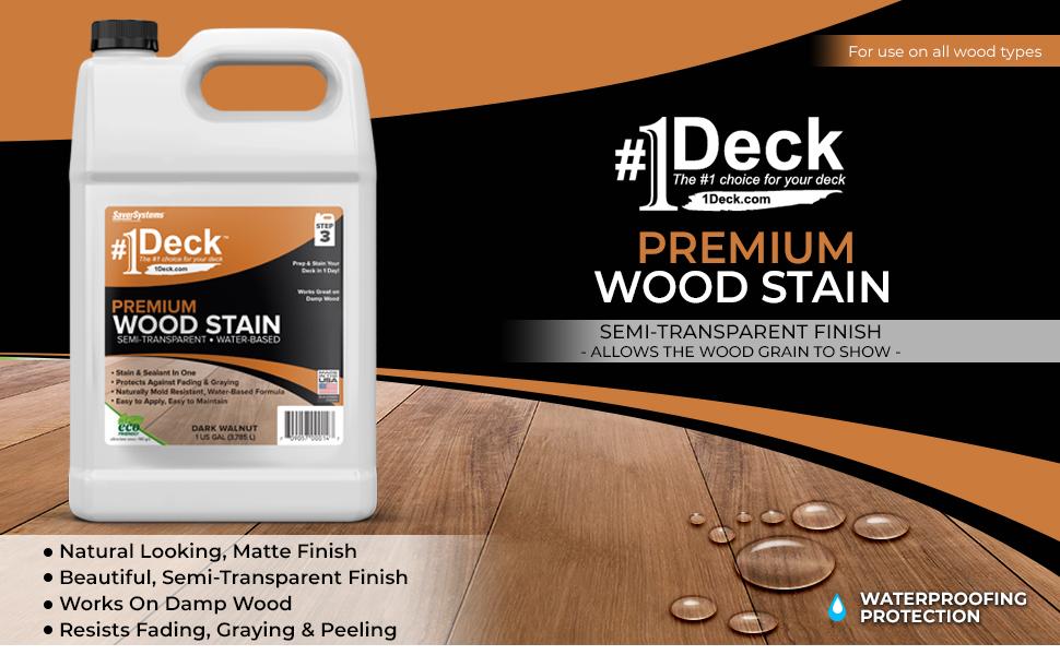 1deck, #1 deck, deck stain, best deck stain, wood stain, deck sealer, deck sealant, wood sealer