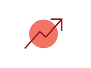 illustration of arrow going up to represent improvement