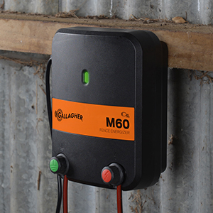 gallagher electric fence charger energizer livestock cattle horse dog pet ac joule mile 110 volt