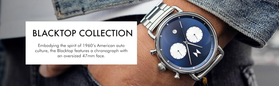 mvmt watches for men women revolver wrist watch leather link movado vincero