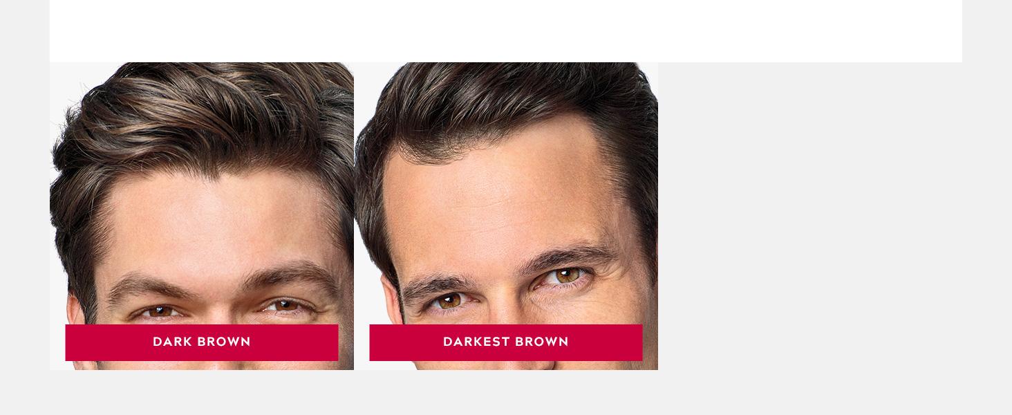 Shades: Dark Brown, Darkest Brown
