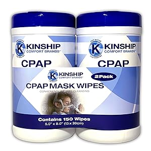 CPAP Mask Wipes - 2 Canister Pack