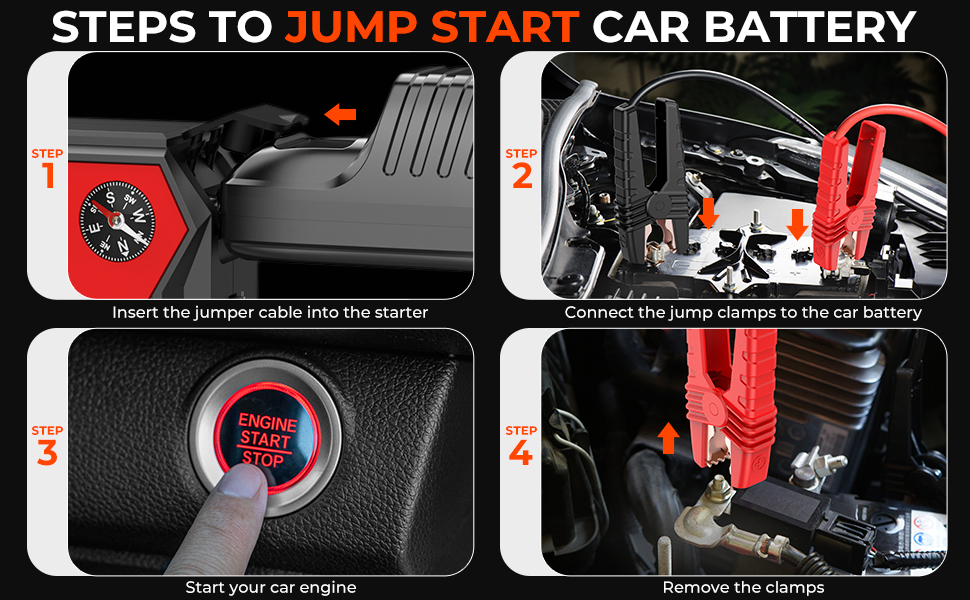 DJS90 jump starter 5