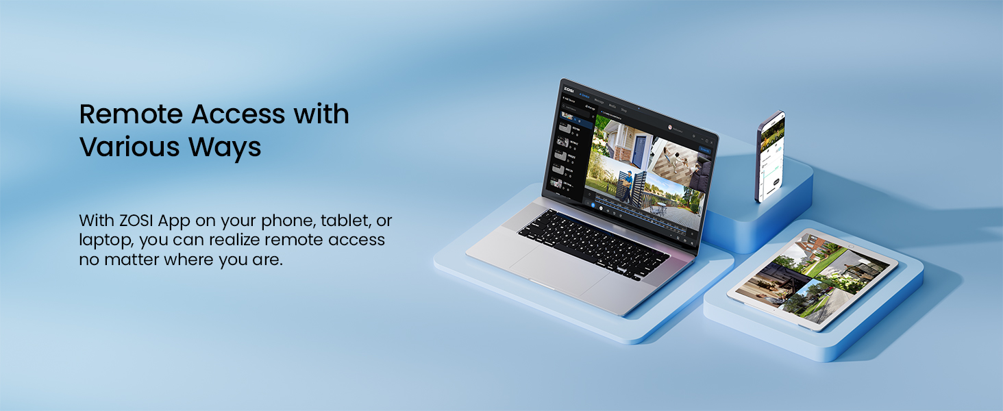 Remote Access with Various Ways
