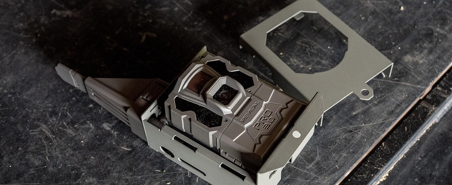 Reveal security lock box new design trail camera protection