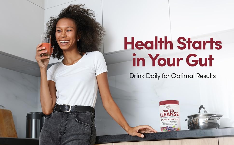 gut support cleanse drink water greens fruits food to remove unwanted bloat