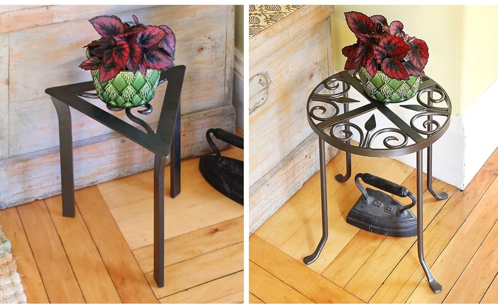 Achla Designs VTT-01 VTT-02 Wrought Iron Trivet Plant Stands