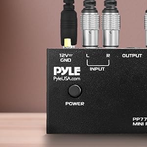 Mini Phono Turntable Preamp; Phonograph Preamp; Mini Electronic Audio Stereo Phonograph;