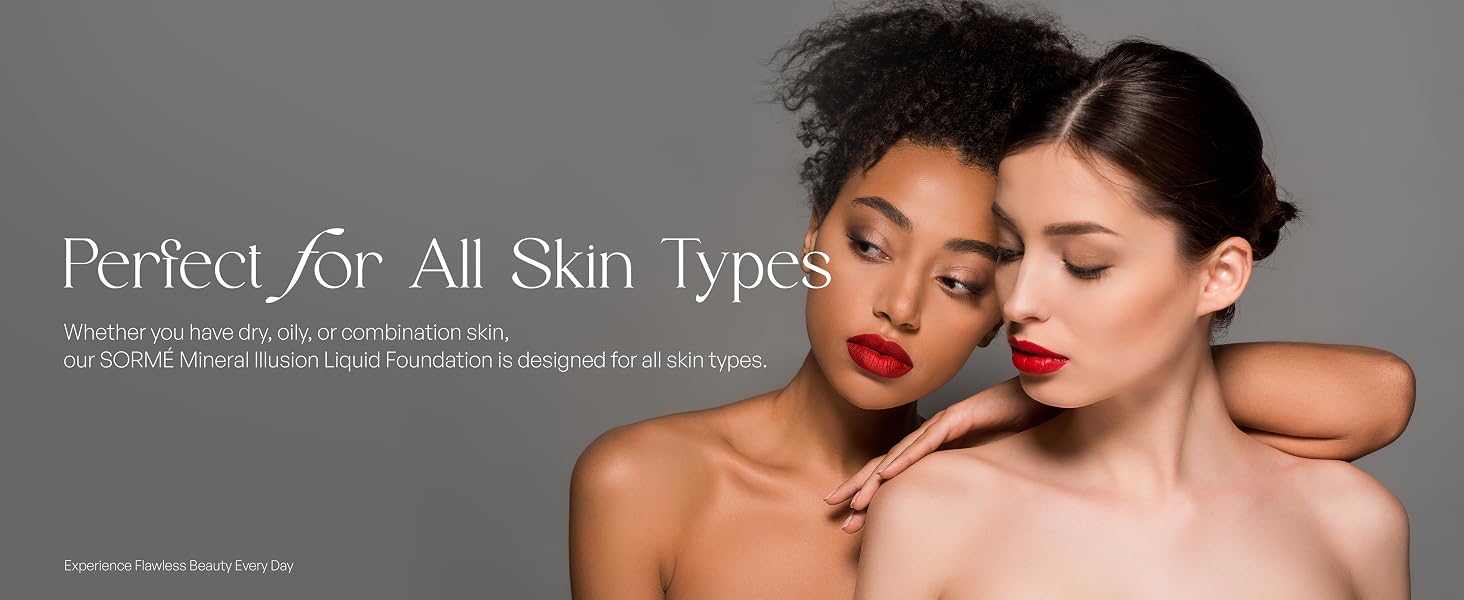 Sorme Mineral Illusion Foundation - Oil Free Liquid Foundation with sunscreen protection