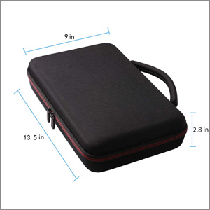 LTGEM Travel Hard Carrying Case for Akai Professional MPK Mini MKII | 25-Key