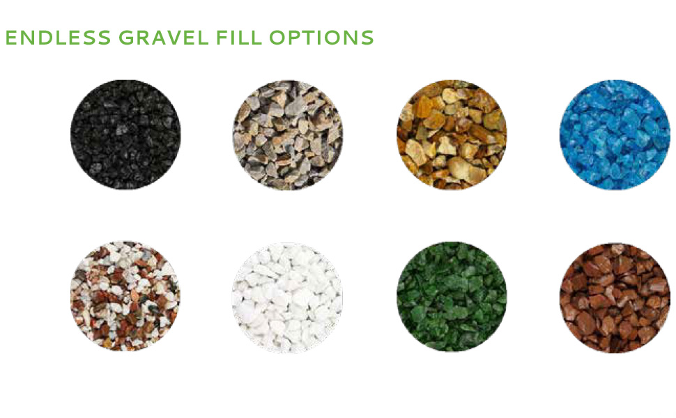 TrueGrid Gravel Fill Options