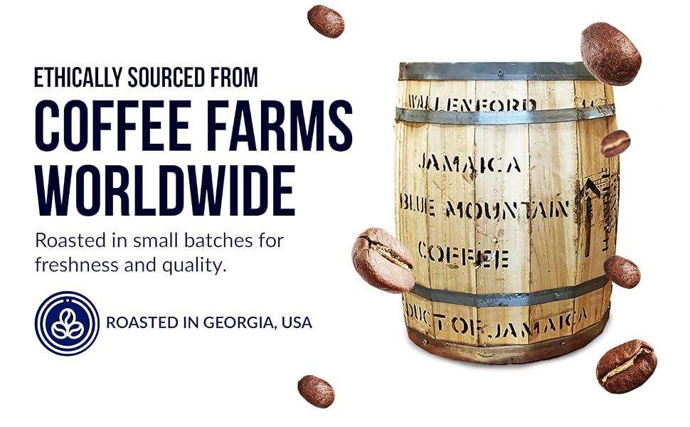 Ethically Sourced from Coffee Farms Worldwide