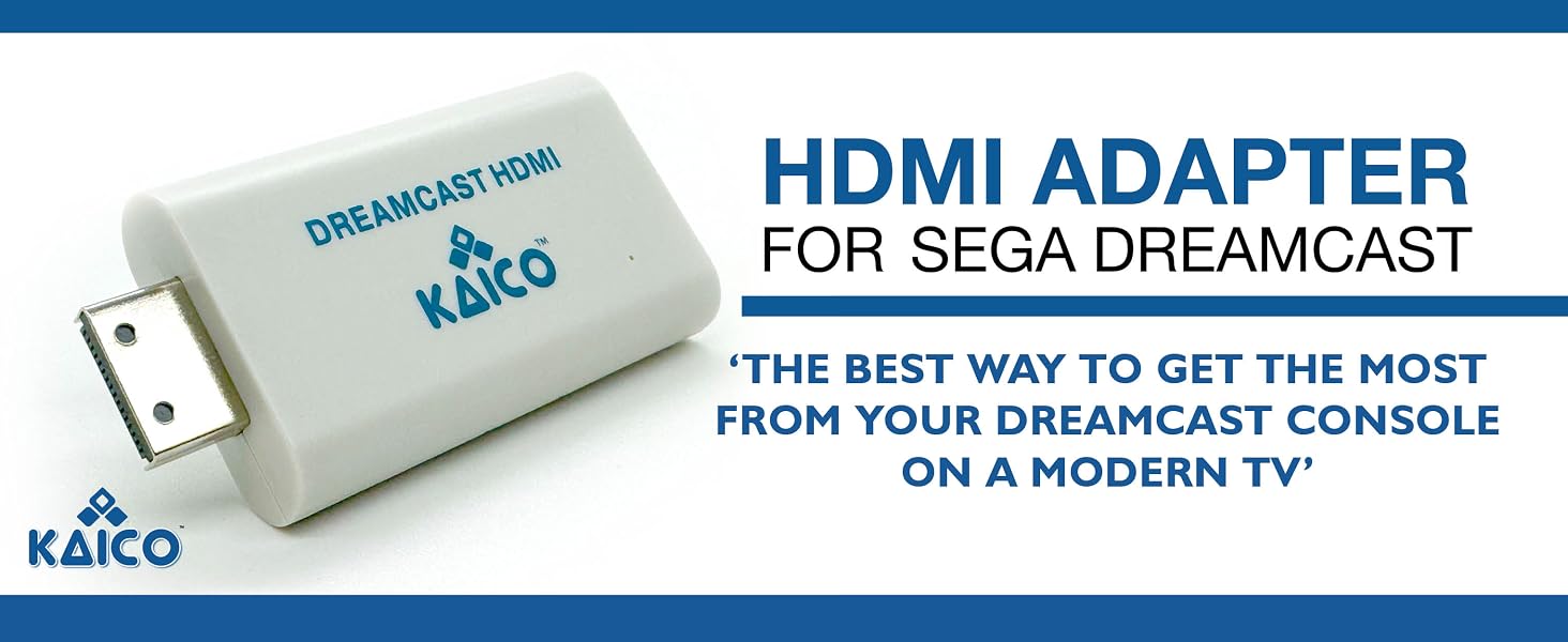 hdmi dreamcast cable sega adapter converter video wii hd av pound vga game console component HDMI