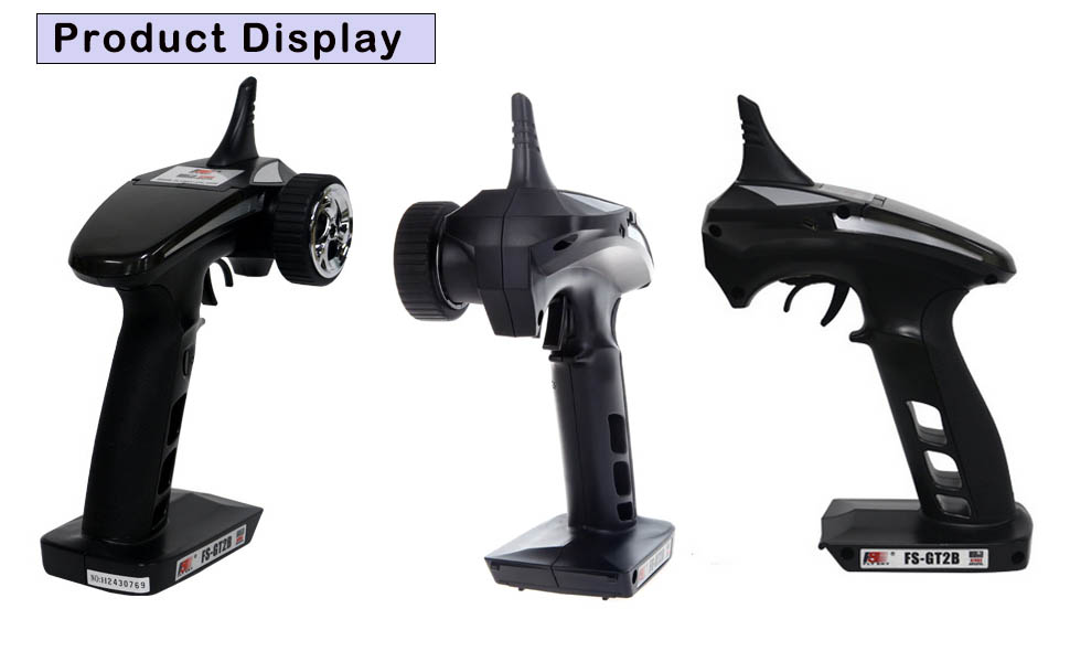Flysky FS-GT2B RC Transmitter Radio Transmitter FS-GR3E Receiver RC Transmitter with Receiver