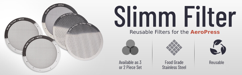 Slimm Filter Metal AeroPress filters